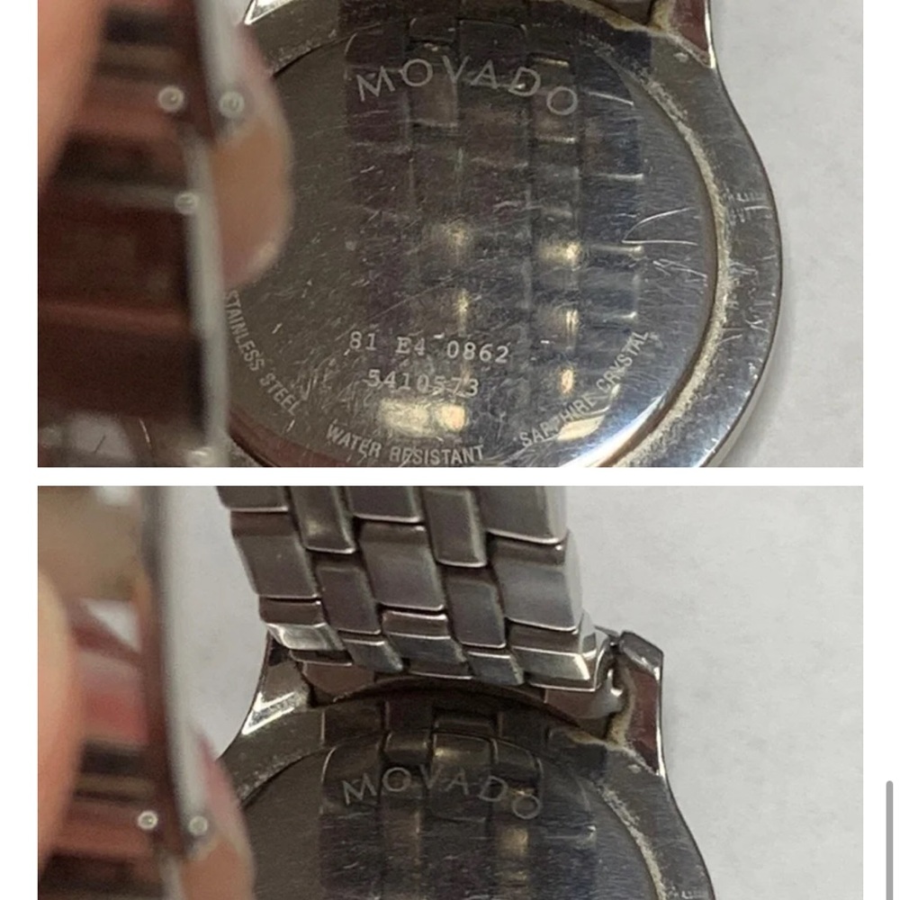Movado Gold and Silver Two-Tone Women’s Watch - Picture 6 of 8